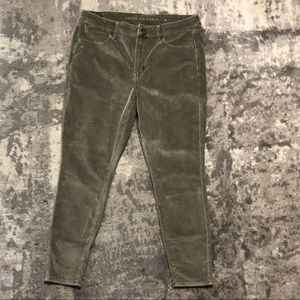 American eagle corduroy jeggings